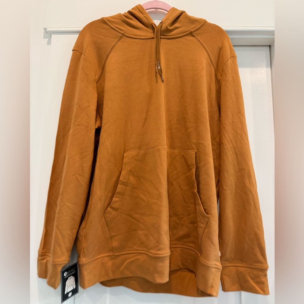 Ethika Men's burnt Orange Crewneck hooded Sweatshirt